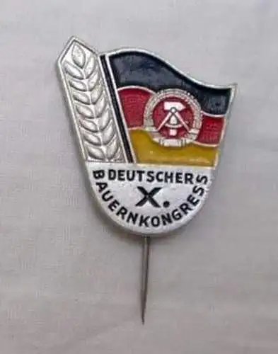 DDR Abzeichen X. Deutscher Bauernkongress um 1950