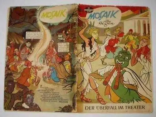 Mosaik von Hannes Hegen Digedags Nummer 21 von 1958 a