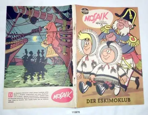 Mosaik von Hannes Hegen Digedag Nummer 86 von 1964 (110670)