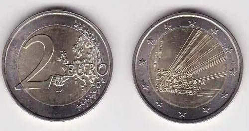 2 Euro Gedenkmünze Portugal EU-Präsidentschaft 2021 Stgl. (130689)