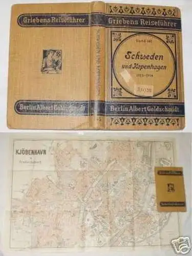 Griebens Reiseführer Bd. 145 Schweden 1913-1914