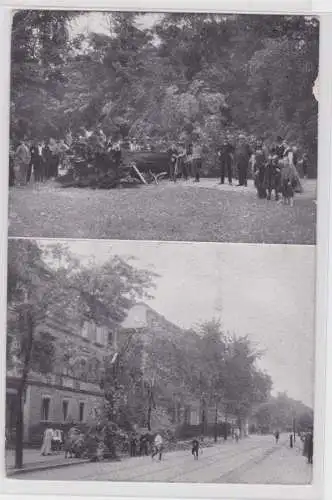 77851 Mehrbild Ak Nürnberg Verheerungen durch den Gewittersturm 1910