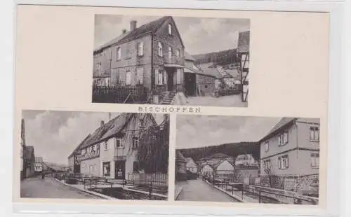 98294 Mehrbild Ak Bischoffen in Hessen Ortsansichten um 1930