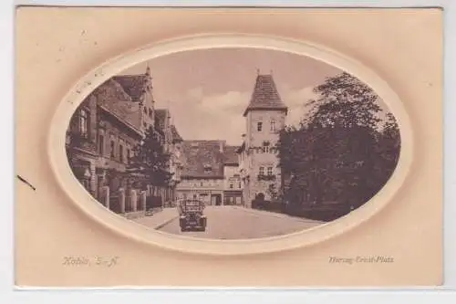 98641 Rahmen Ak Kahla S.-A. - Herzog-Ernst-Platz 1924