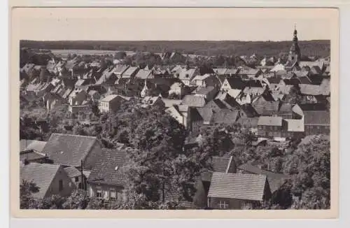 18937 Ak Belzig - Blick auf die Stadt, Luftaufnahme um 1960