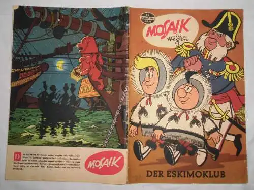 Mosaik von Hannes Hegen Digedag Nummer 86 von 1964 (123026)