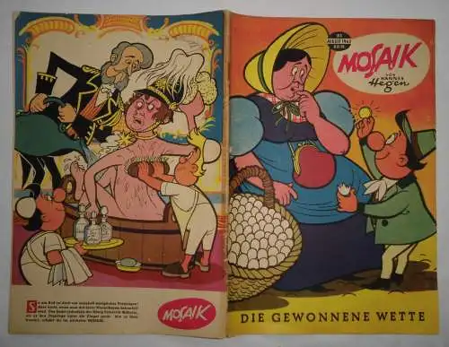 Mosaik von Hannes Hegen Digedag Nummer 81 von 1963 (122069)