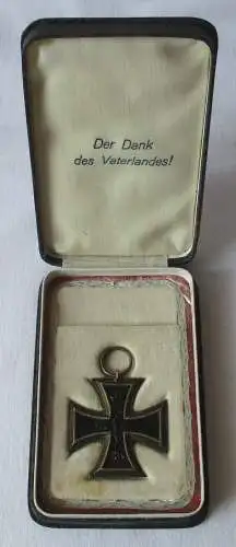 Eisernes Kreuz 2.Klasse 1914 1.Weltkrieg am Band im Etui TOP (168072)