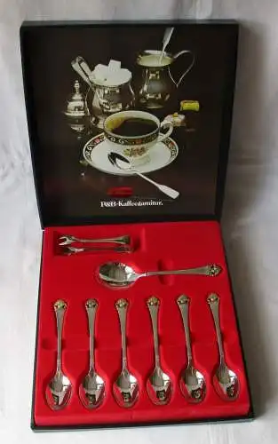 Robbe & Berking Royal R+B Kaffeegarnitur 8teilig 800er Silber OVP (107998)