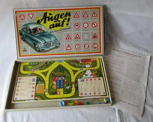 DDR Spiel SPIKA "AUGEN AUF" Das neue Verkehrsspiel OVP (168362)