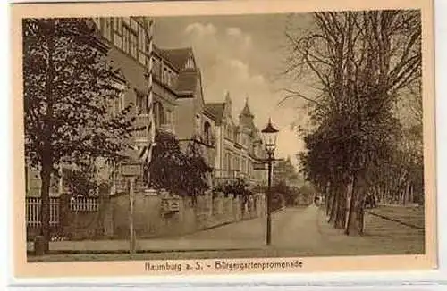 40997 Ak Naumburg a.S. Bürgergartenpromenade 1921