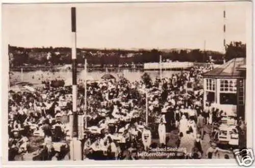 19884 Ak Seebad Seeburg bei Oberröblingen am See 1940