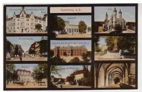 41899 Mehrbild Ak Naumburg a.d. Saale um 1910