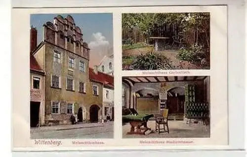 43653 Mehrbild Ak Wittenberg Melanchthonhaus um 1918