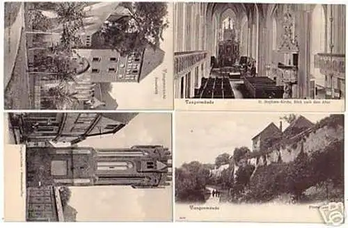 18632/4 Ak Tangermünde Hühnerdorfer Tor usw. um 1905