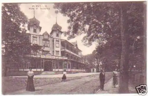 24743 Ak Elend im Harz Hotel St.Hubertus 1911