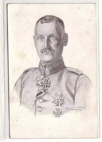 25276 Ak Kronprinz Ruppr. v. Bayern Uniform 1. WK um1915