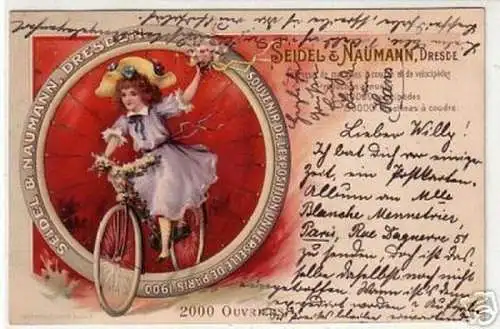 11076 Ak Fabrik Seidel & Naumann Dresden 1900