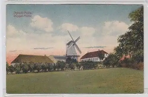 60525 Feldpost Ak Düppel Mühle Dybbøl Mølle Dänemark 1916