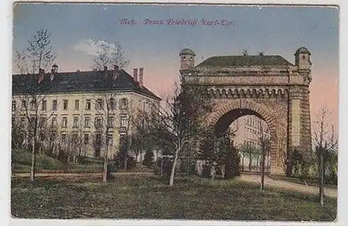 20753 Feldpost Ak Metz in Lothringen Prinz Friedrich Karl Tor um 1915