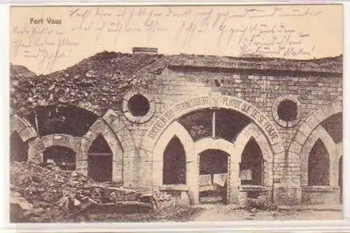 11007 Ak Fort Vaux 1. Weltkrieg 1917