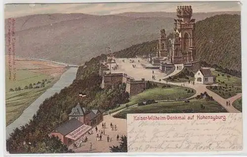 88917 Ak Kaiser Wilhelm Denkmal auf Hohensyburg 1906