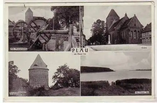 52234 Mehrbild Ak Plau am Plauer See 1939