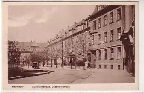 39862 Ak Hannover Schleiden- & Bessmerstrasse um 1930