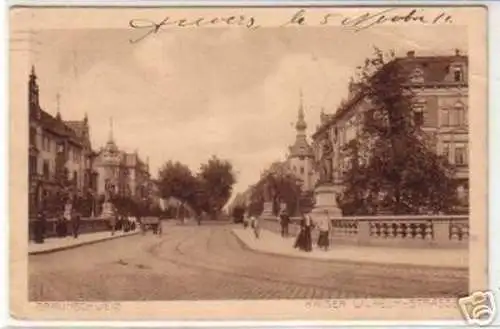 19559 Ak Braunschweig Kaiser Wilhelm Straße 1911