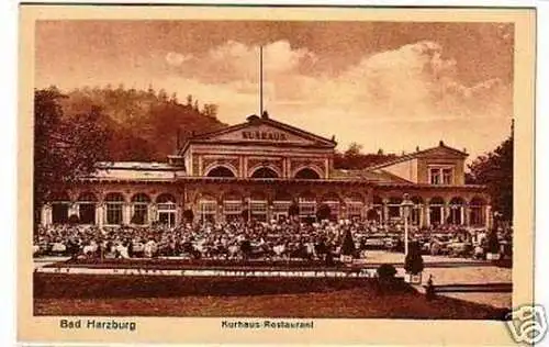 05999 Ak Bad Harzburg Kurhaus Restaurant 1923