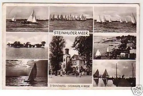 29701 Mehrbild Ak Steinhude am Meer Strandhotel 1942