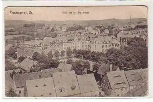 42195 Ak Frankenberg Blick von der Stadtkirche um 1910