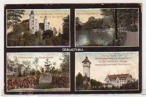 42202 Mehrbild Ak Glauchau Ortsansichten 1914