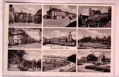 44866 Mehrbild Ak Glauchau in Sachsen 1938