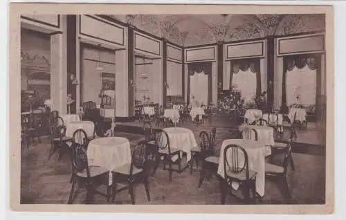 85717 Ak Leipzig Weinpalast Eden Kurprinzstrasse 2 Saal 1920