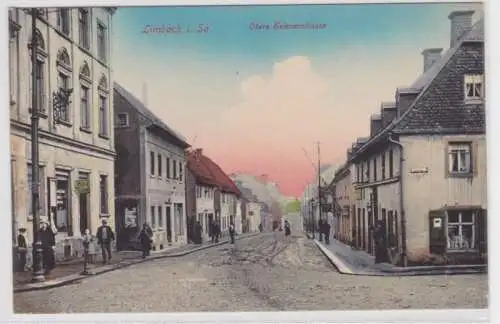 78892 Ak Limbach in Sachsen obere Helenenstrasse um 1910