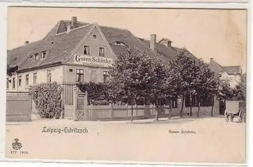 32/95 Ak Leipzig Eutritzsch Gosenschänke 1907