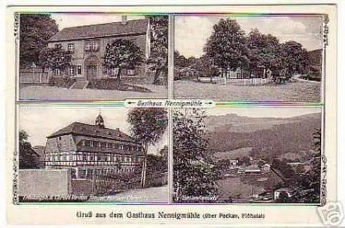 05848 Ak Gruß aus dem Gasthaus Nennigmühle um 1940