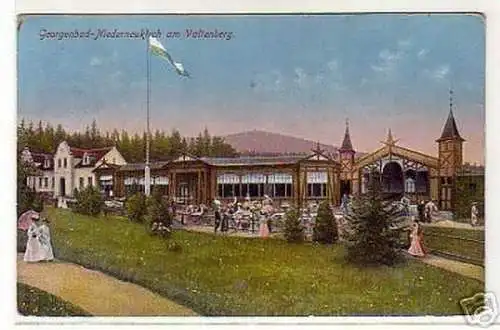 schöne Ak Georgenbad-Niederneukirch am Valtenberg 1912