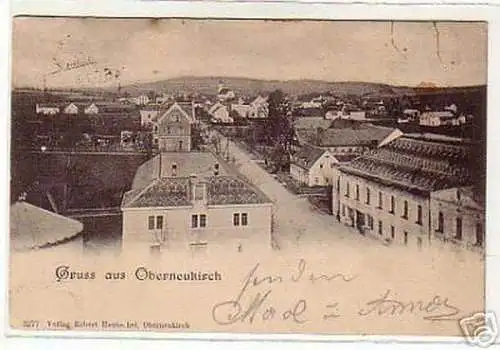 schöne Ak Gruss aus Oberneukirch O.-L. 1903