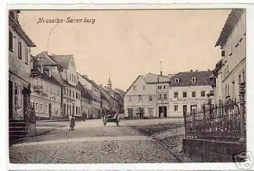 schöne Ak Neusalza Spremberg Geschäfte, Hotel 1918