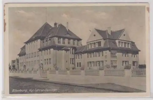 96354 Ak Eilenburg königliches Lehrer Seminar um 1920