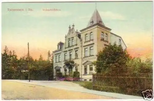 27574 Ak Rabenstein in Sachsen Waldschlößchen um 1910