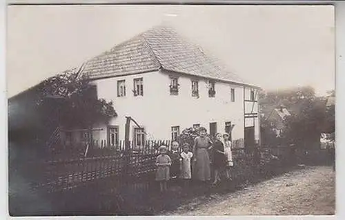 62079 Foto Ak Mittweida Dreiwerden Schönborn Wohnhaus um 1910