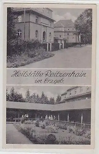 66169 Mehrbild Ak Heilstätte Reitzenhain im Erzgebirge 1954