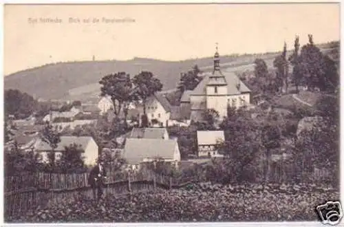 23575 Ak Bad Gottleuba Blick auf die Panoramahöhe 1913