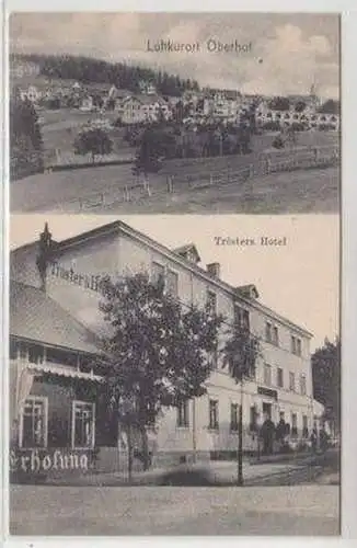 49479 Ak Luftkurort Oberhof Trösters Hotel um 1910