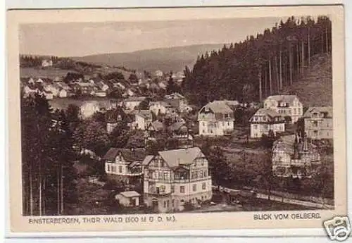 32111 Ak Finsterbergen Blick vom Oelberg um 1920