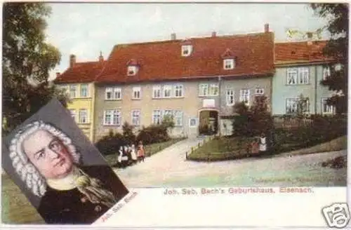 25787 Ak Eisenach J.S. Bach´s Geburtshaus um 1920