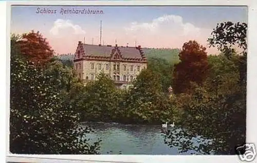 31357 Ak Schloss Reinhardsbrunn um 1910